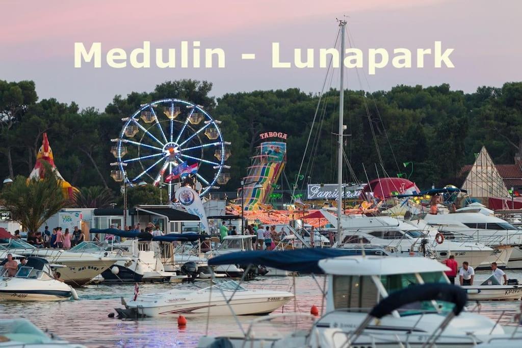 Ap Caci Mit Pool - Istriensonne 0712-0737 Leilighet Medulin Eksteriør bilde